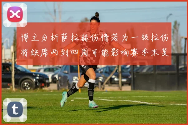 博主分析萨拉赫伤情若为一级拉伤将缺席两到四周可能影响赛季末复出